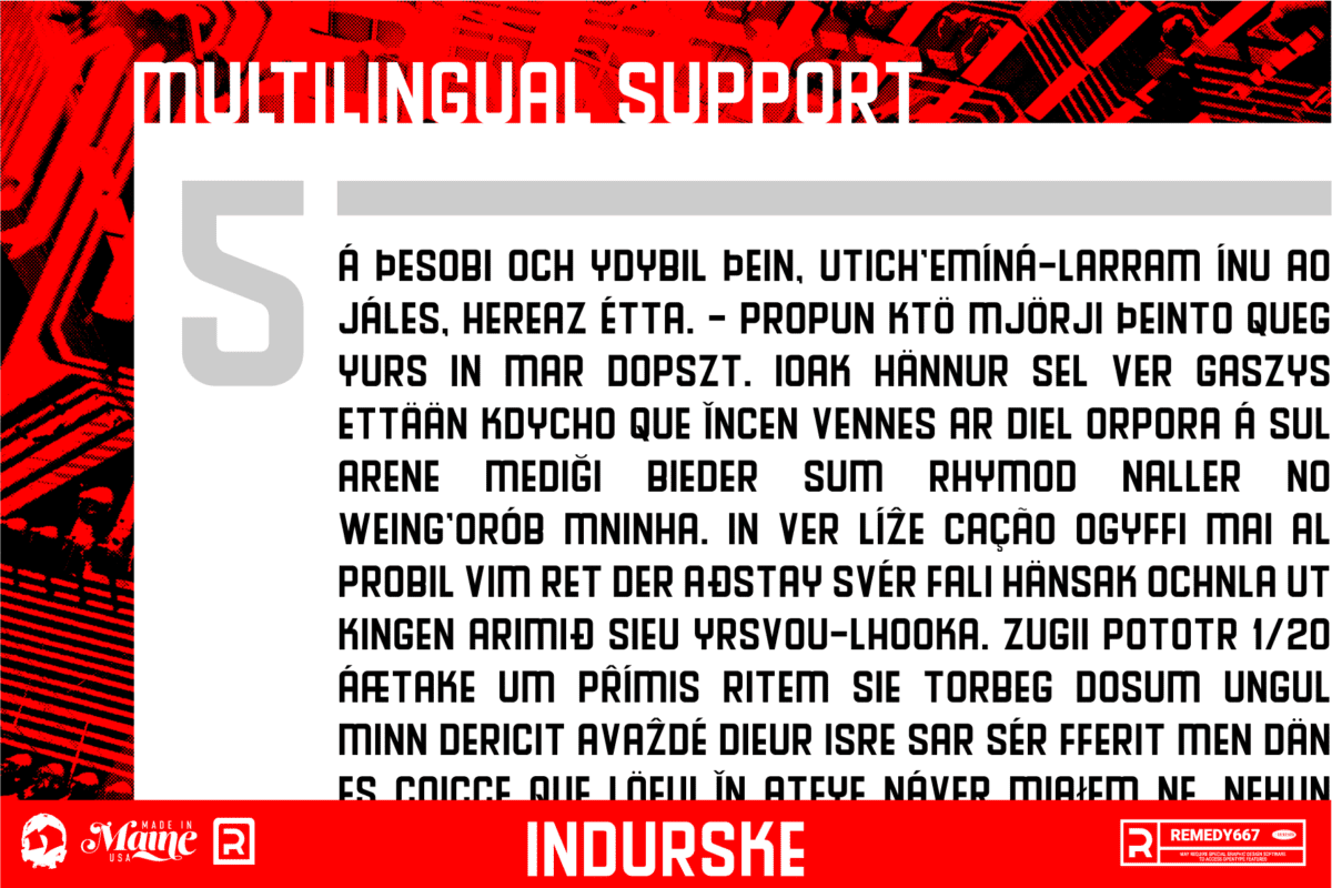 Indurske - Multilingual Support