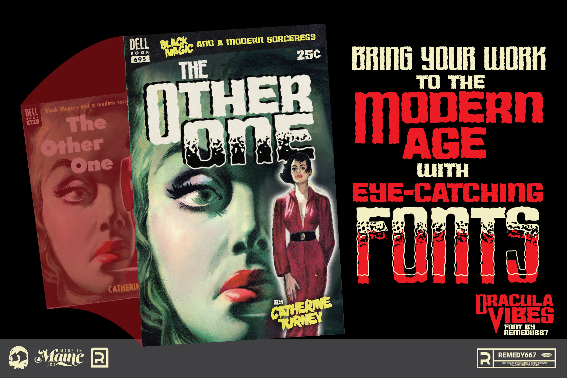 Ghastly Typefaces of Terror Bundle