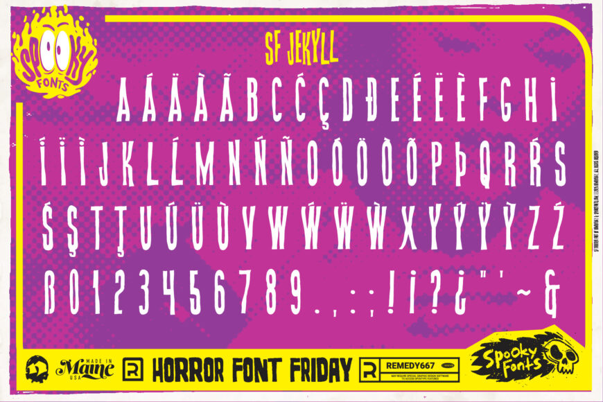 Horror Font Friday #0