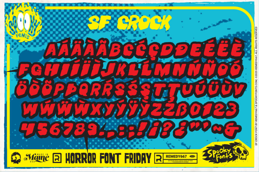Horror Font Friday #0