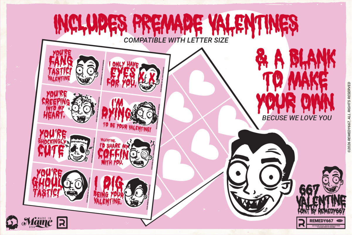 667 Valentine a Spooky Valentine Building Kit from Remedy667