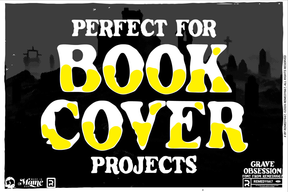 Grave Obsession font by Remedy667 - Perfect for Book Cover Projects